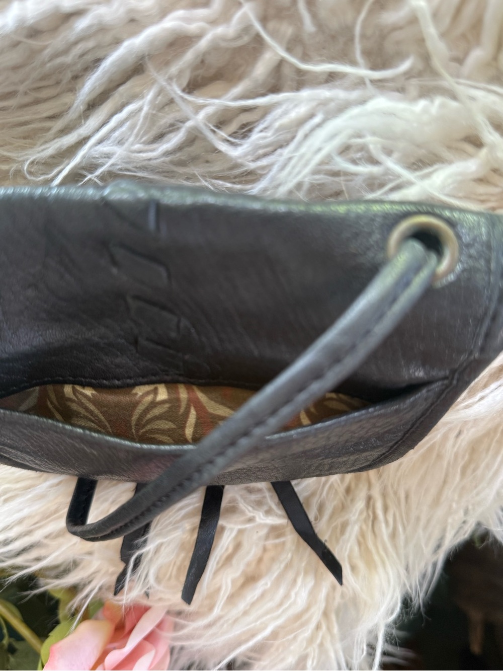 Hobo international Black Leather Crossbody Bag with Tassel - Picture 4 of 9